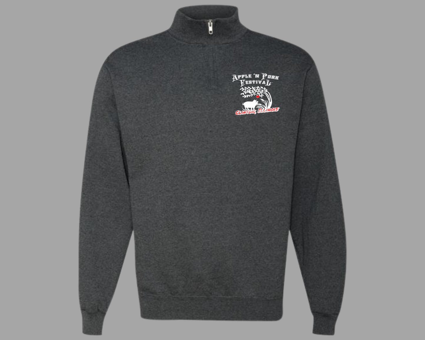 Adult - White A&P Clinton Logo Sweatshirt Options
