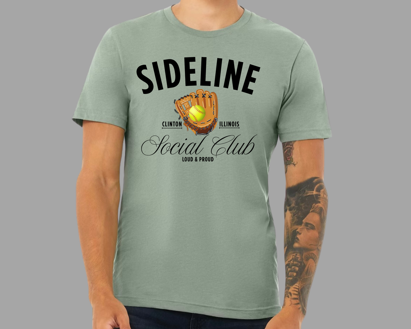 Sideline Social Club Tee