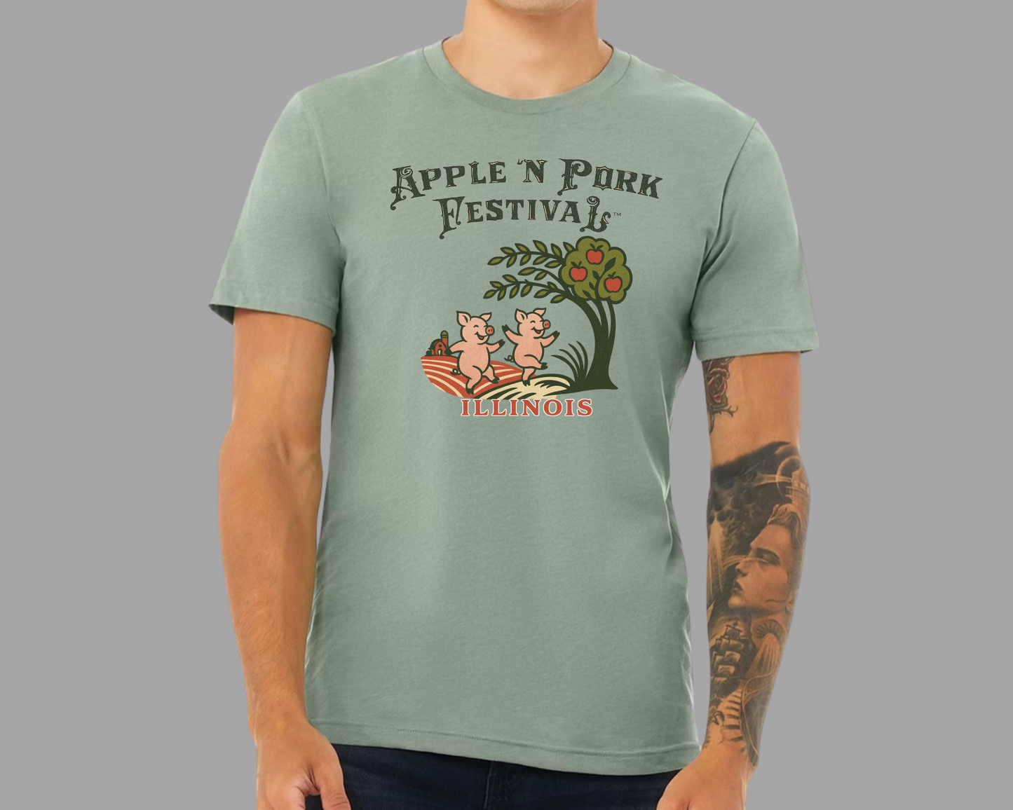 Adult - Animated A&P Logo Tee Options