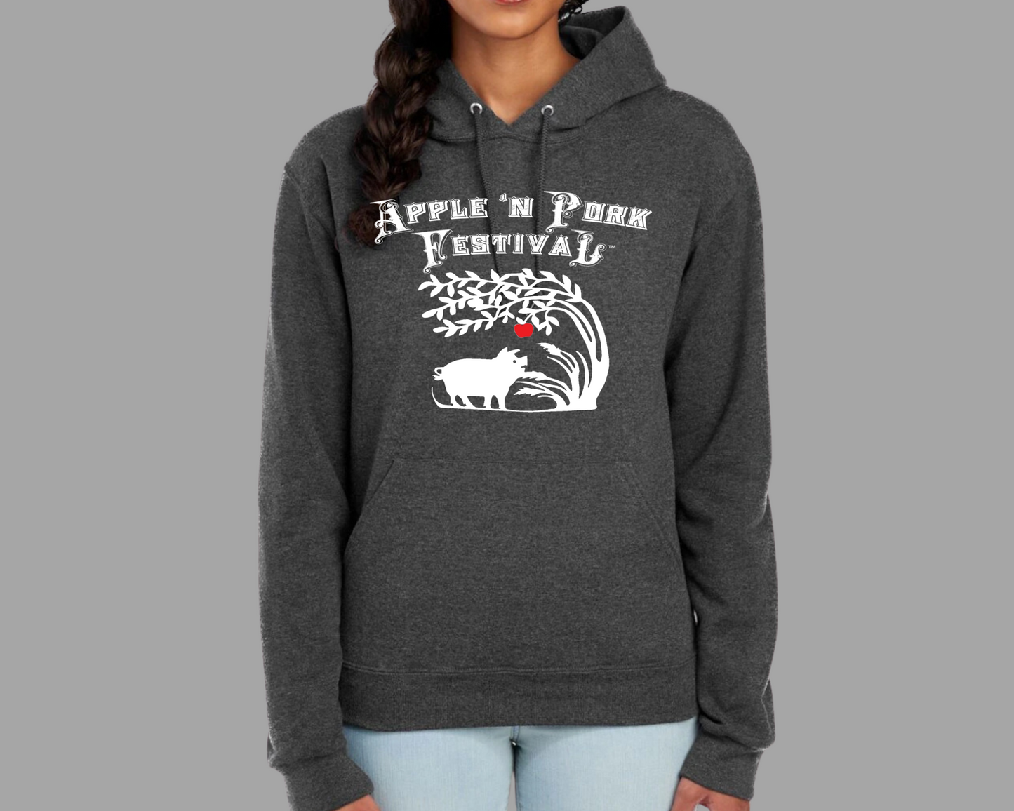 Adult - White Traditional A&P Logo Sweatshirt Options