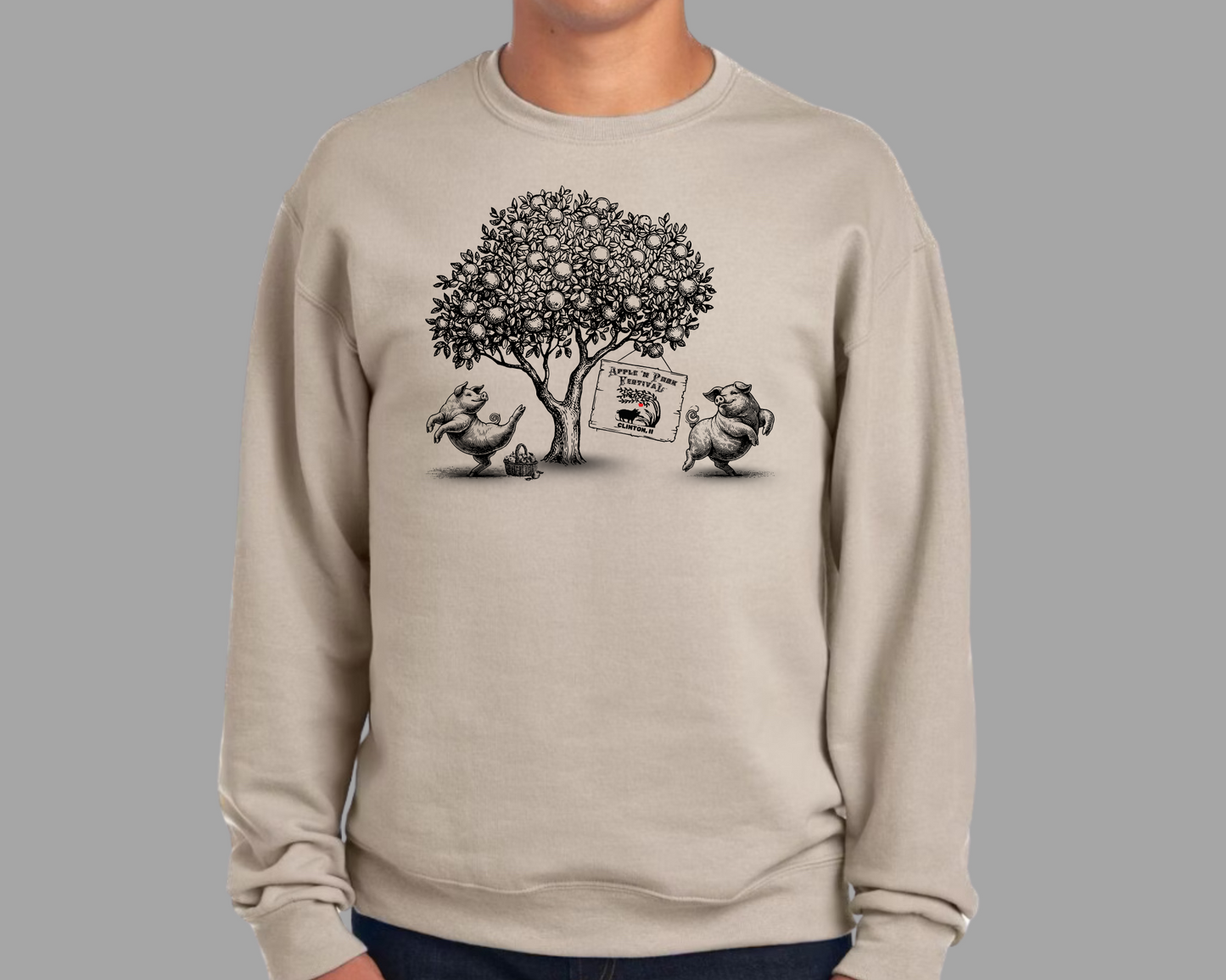 Adult - Dancing Pigs Sweatshirt Options