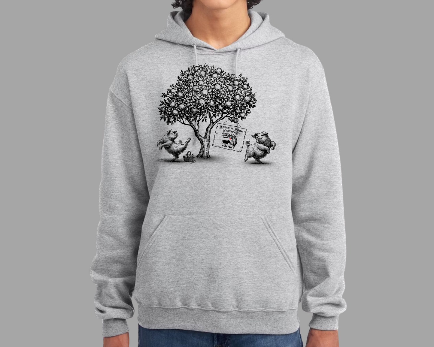 Adult - Dancing Pigs Sweatshirt Options