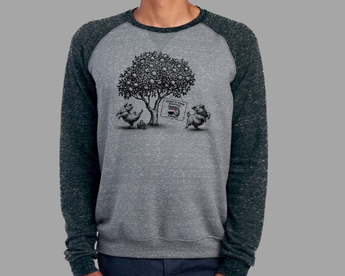 Adult - Dancing Pigs Sweatshirt Options