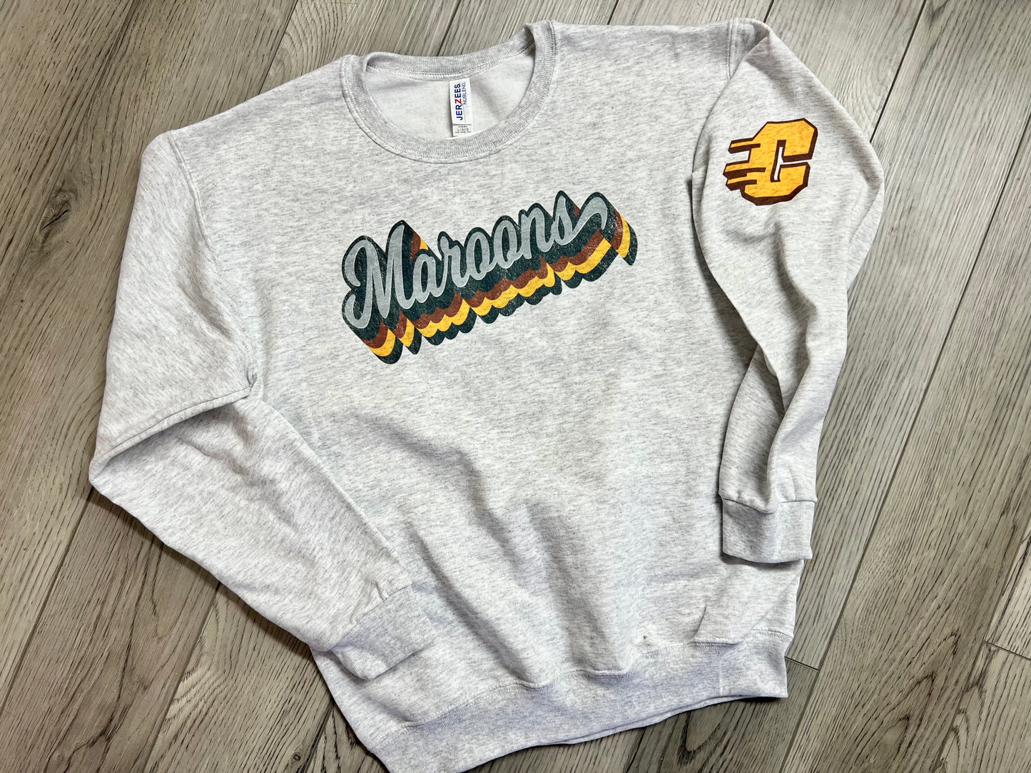 Youth - Vintage maroons crew