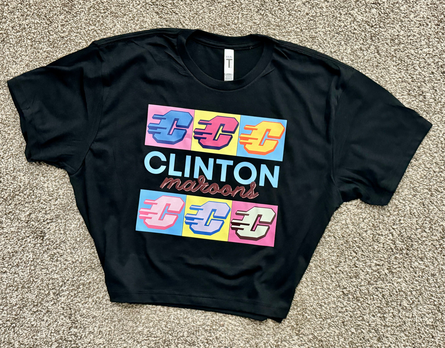 Adult retro maroons (Tee, Crop, Crewneck, Hoodie)
