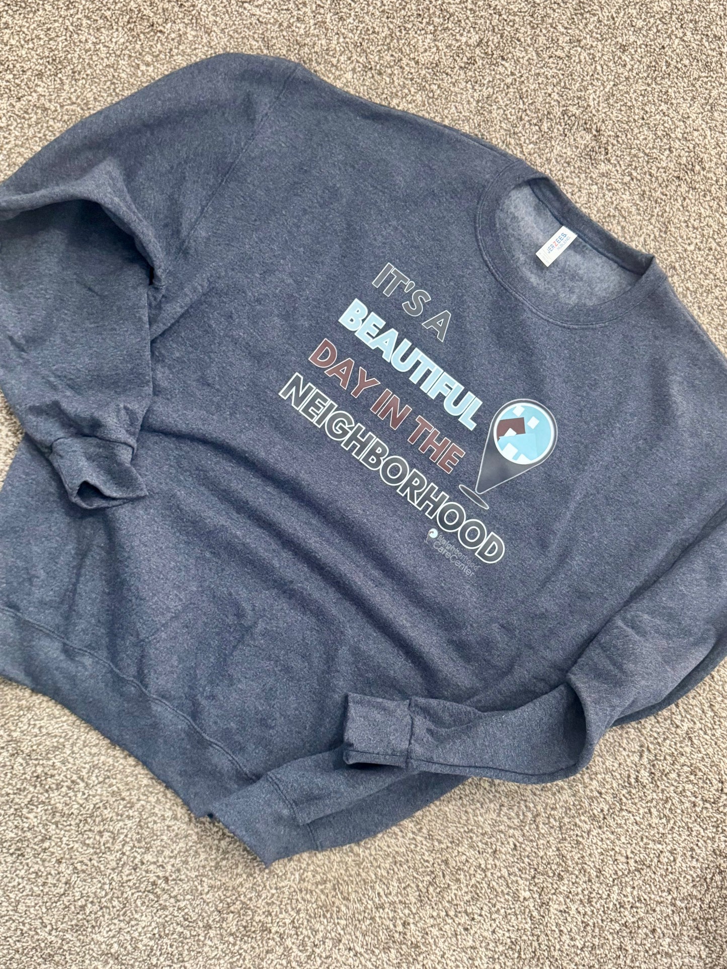 Heather Navy “It’s a beautiful day”