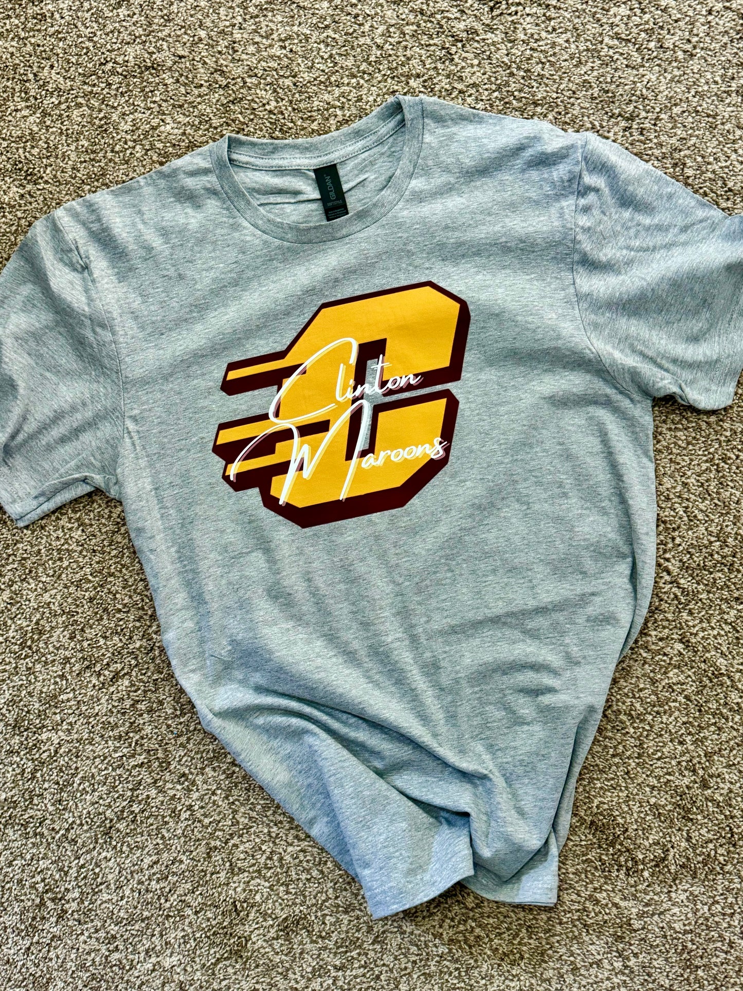 Adult Flying C Script (Tee, Crop, Crewneck, Hoodie)