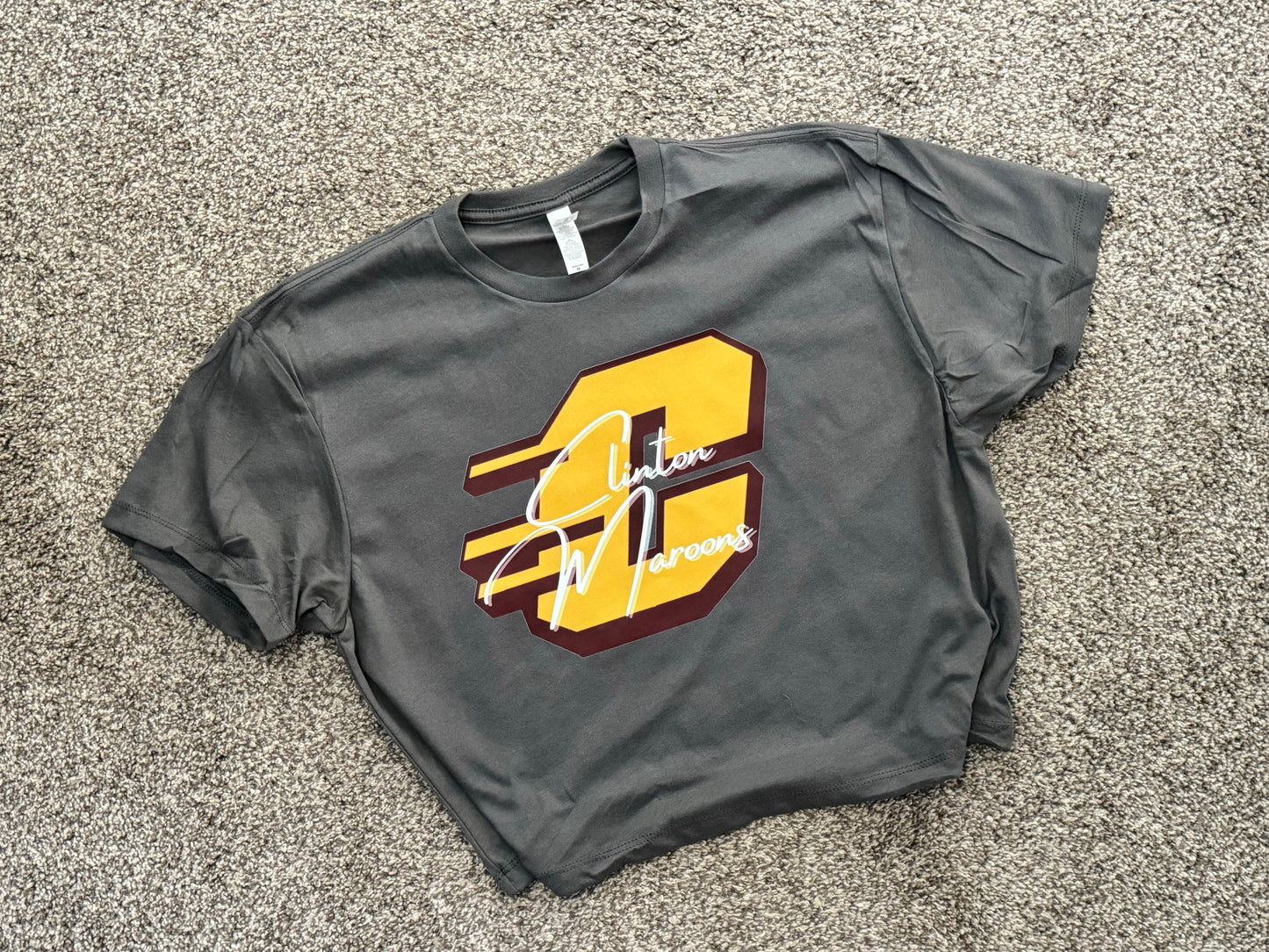 Adult Flying C Script (Tee, Crop, Crewneck, Hoodie)