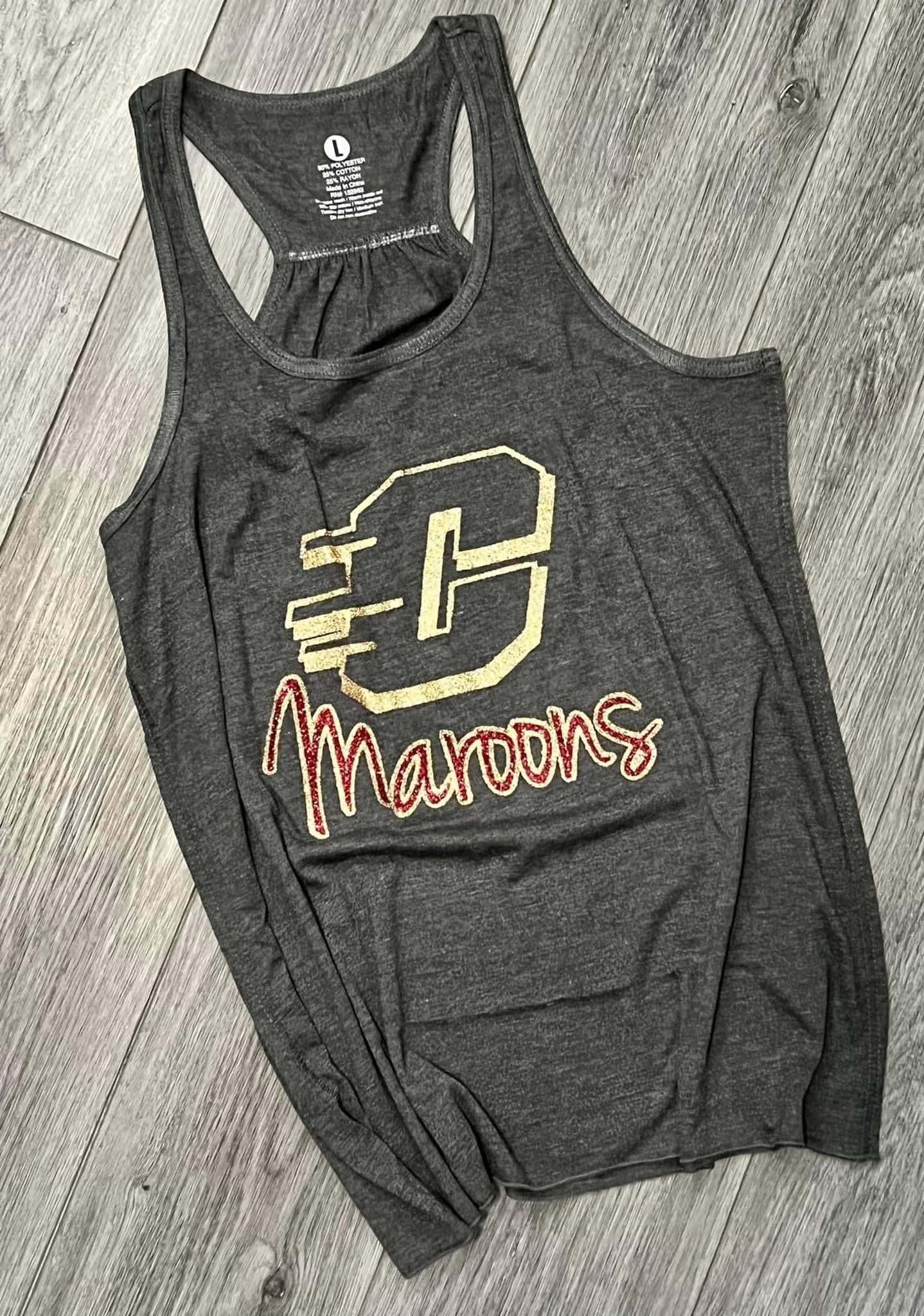 Adult Flying C Maroons Crewneck Sweatshirt