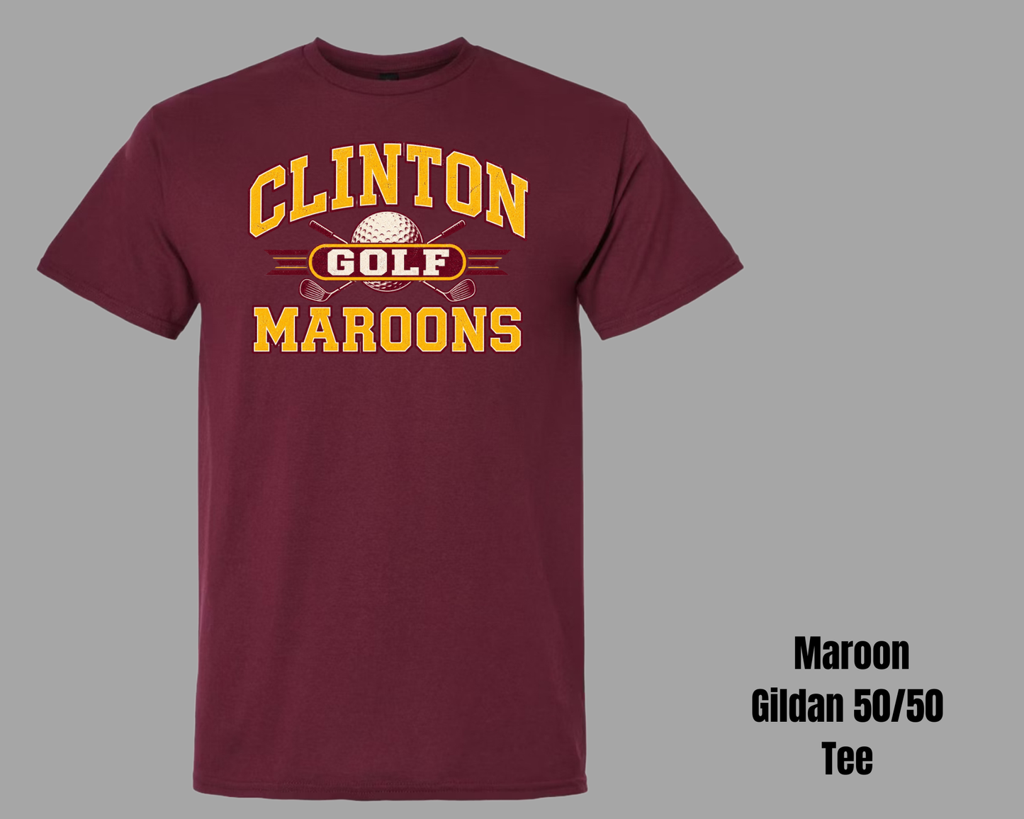 2026 Maroons Golf Tee - Adult