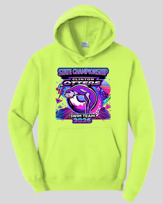 Solid Neon Hoodie