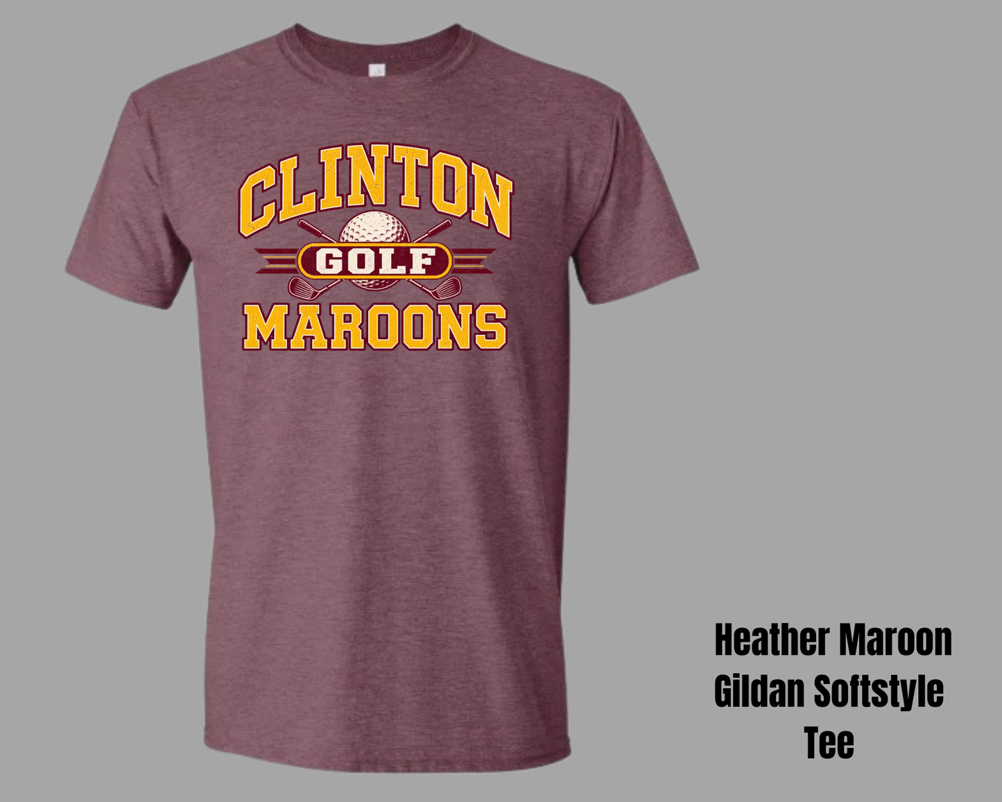 2026 Maroons Golf Tee - Adult