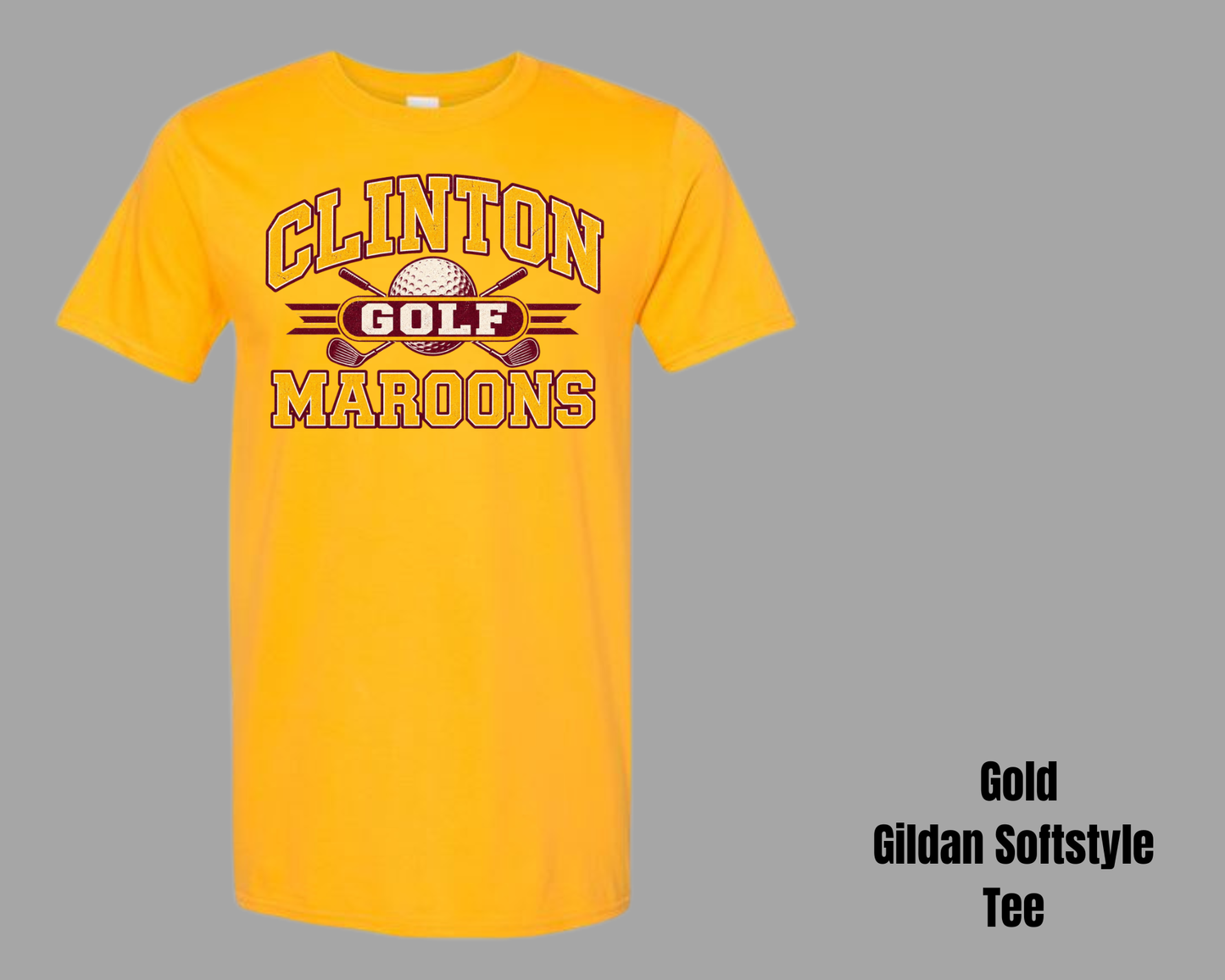2026 Maroons Golf Tee - Adult
