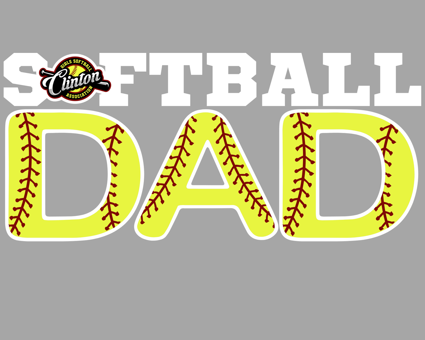 Softball Dad - Black