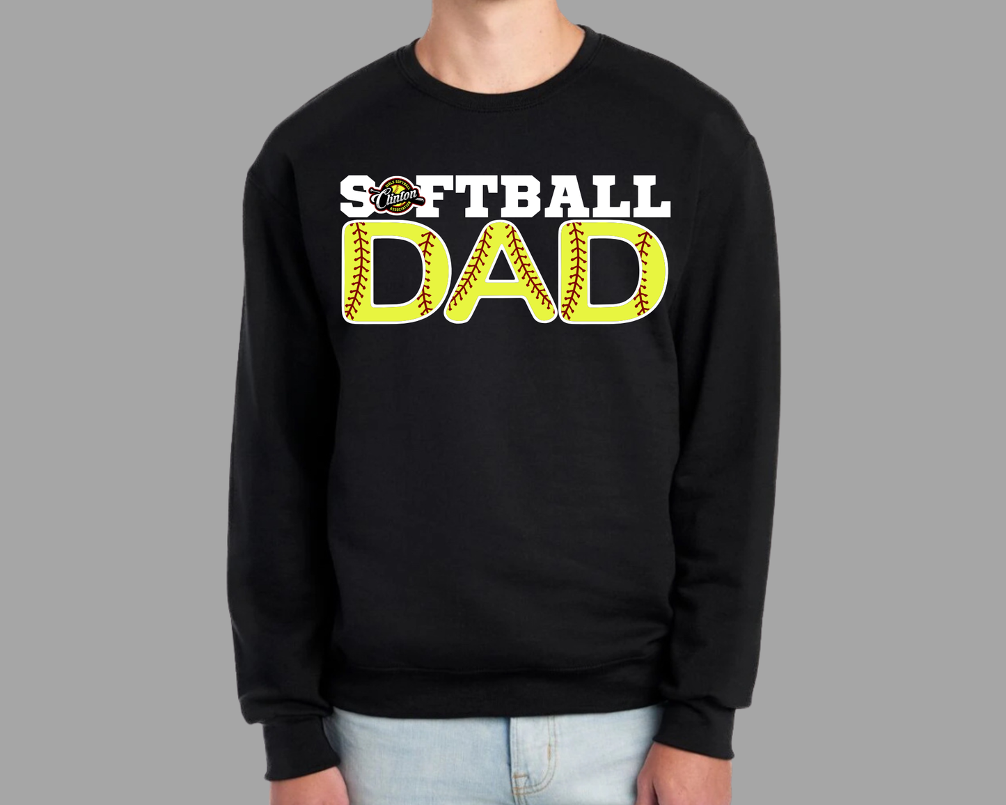Softball Dad - Black