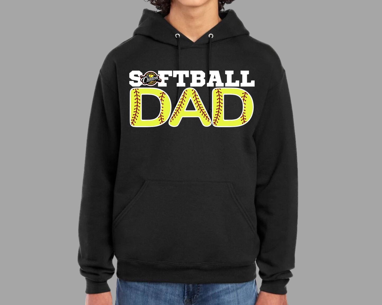 Softball Dad - Black
