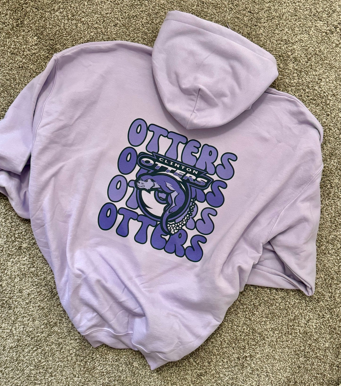 Adult - Retro Otters Stacked