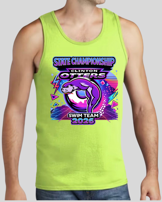 Neon "Muscle" Tank