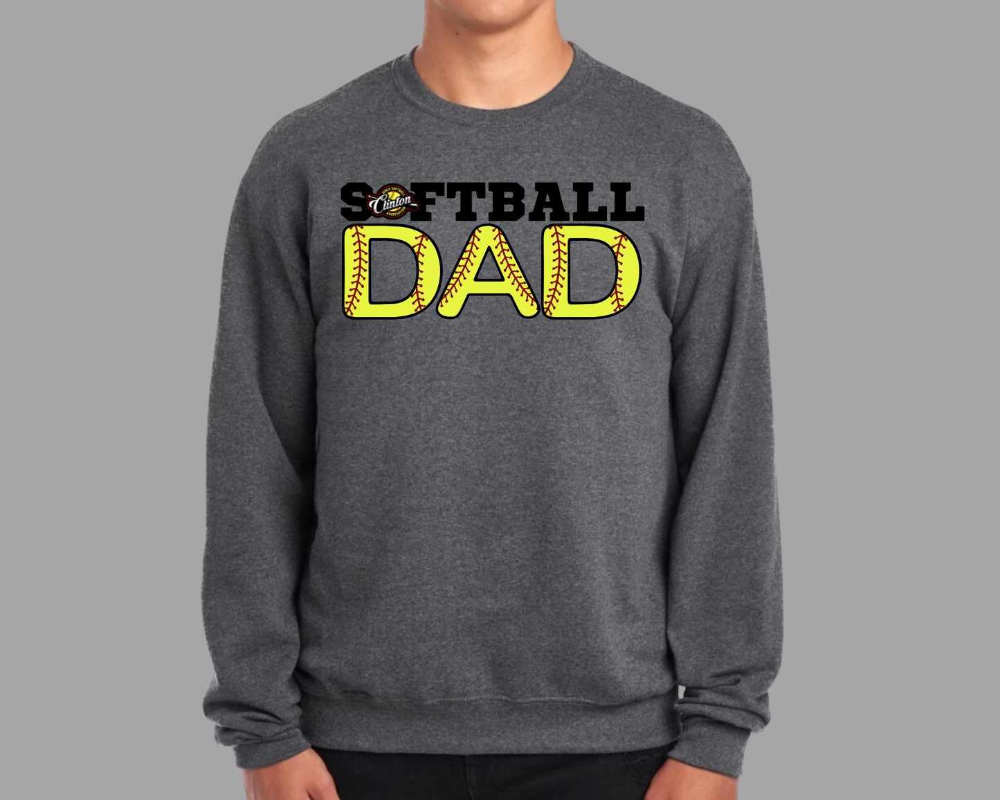 Softball Dad - Grey