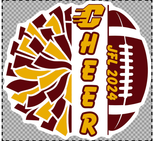 Cheer Stickers