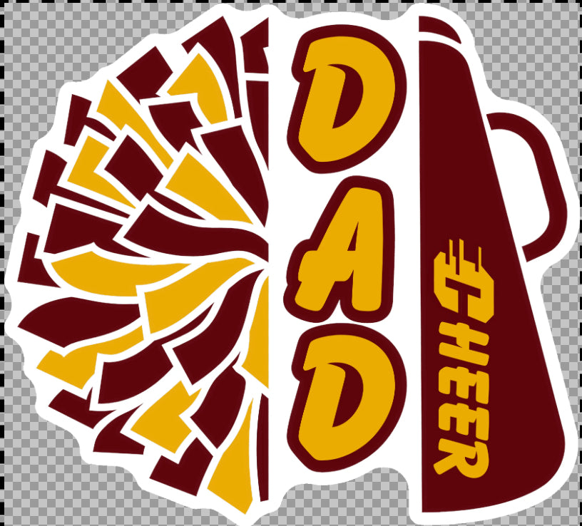 Cheer Stickers