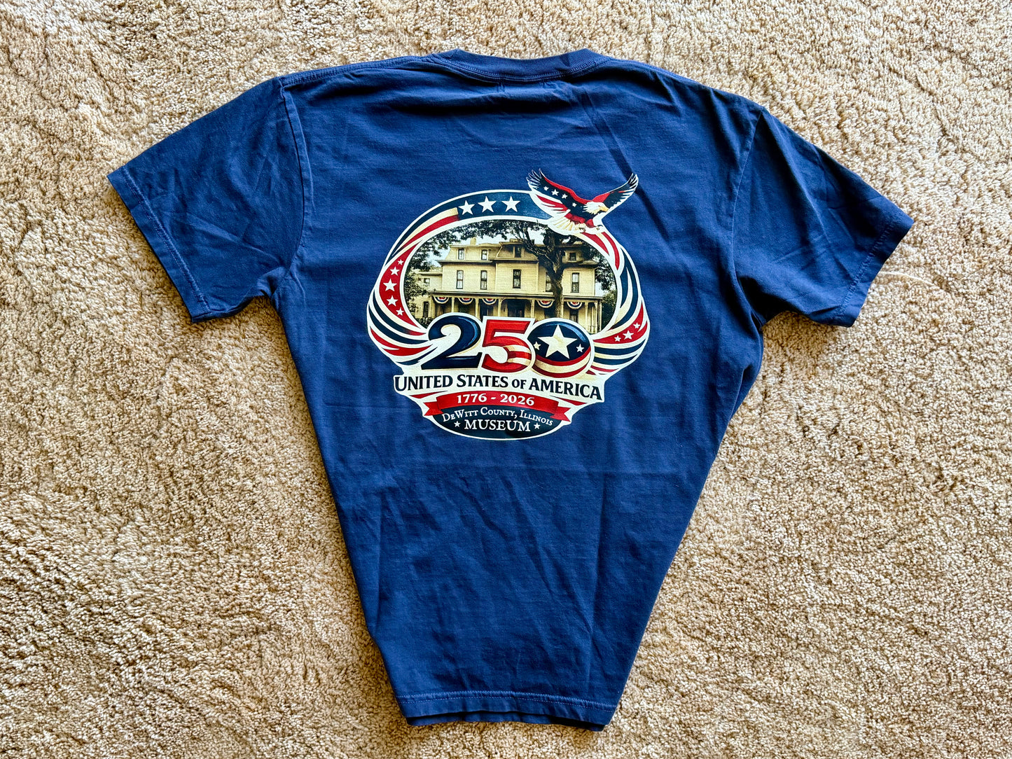 Museum Celebrates 250 Tee