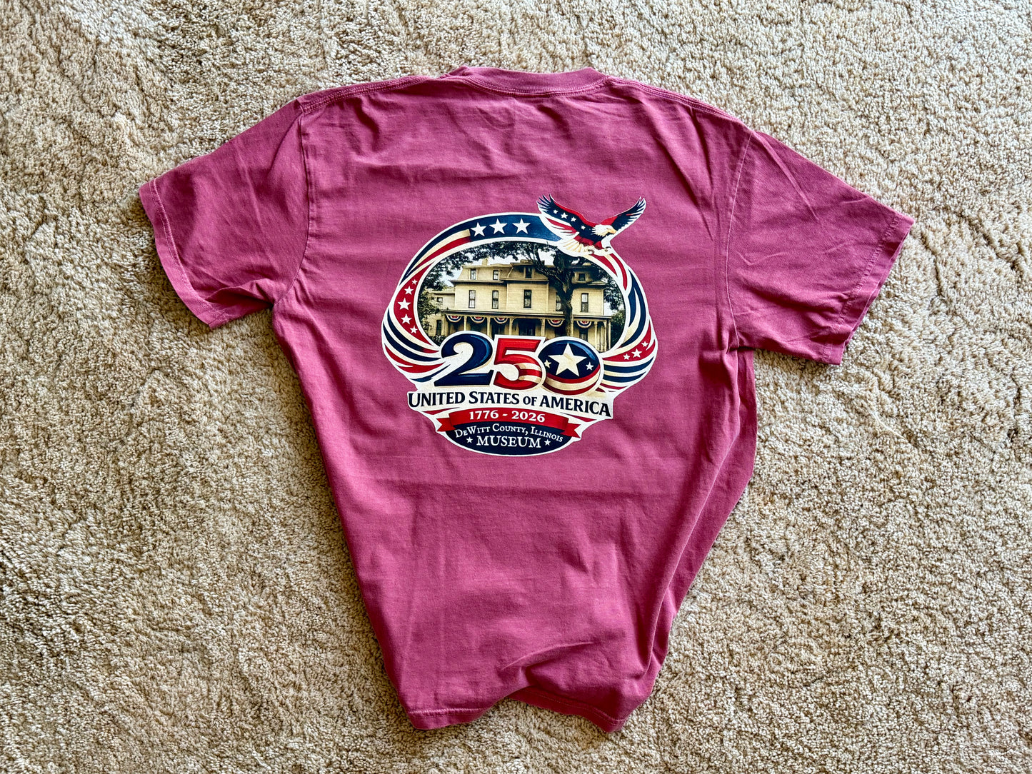 Museum Celebrates 250 Tee