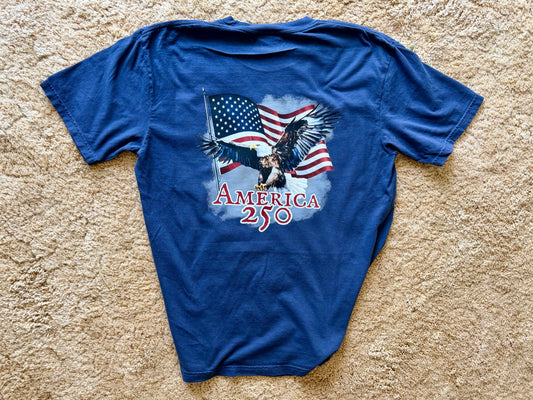 Museum Celebrates 250 Tee - With Eagle