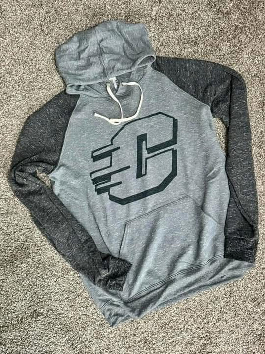 Black Flying C Lightweight Hoodie (Adult)