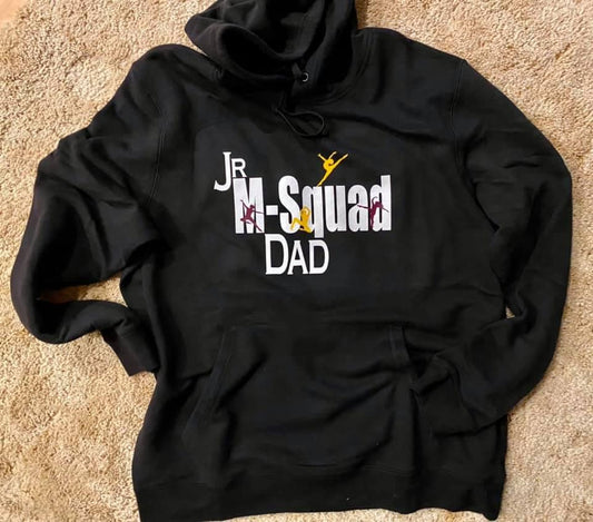 Jr M-Squad Supporter - dad, etc Hoodie