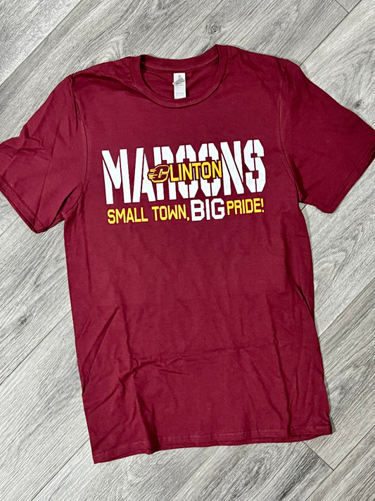 Small town, big pride (Tee, Crew, Hoodie)