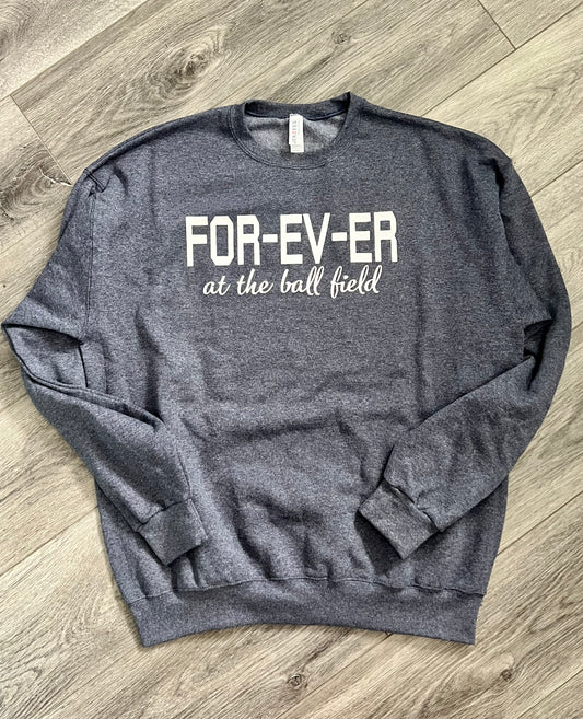 FOR-EV-ER at the ball field